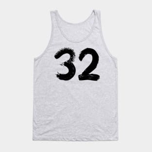 Number 32 Tank Top